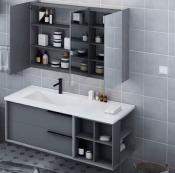 Meuble salle de bain simple vasque 120 cm, ALY