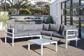 Salon de jardin en aluminium, WENDY