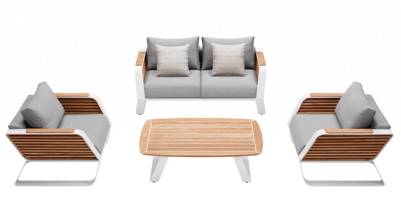 Salon De Jardin En Aluminium - Mon Aménagement Jardin