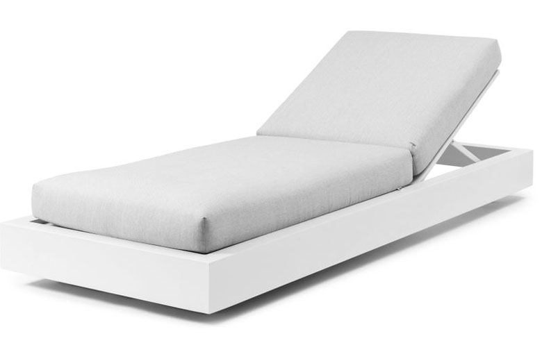 Bain de soleil en aluminium, Como - BED