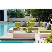 Housses de Coussins Chloé Genius pour Salon de Jardin DESIGN MELOEE