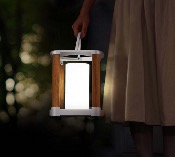 Lampe design d'extérieur Solaire - AURORA BLANC TAILLE S 