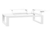 Salon de jardin d'angle en aluminium, COMO COOL
