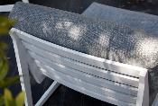 Salon de jardin d'angle design en aluminium - LEO