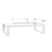 Salon de jardin d'angle en aluminium, COMO CHIC