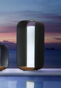 Lampe design d'extérieur sans fil ONDA NOIR TAILLE L