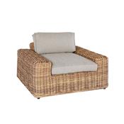 Fauteuil de jardin rsine tresse, BALI OSIER