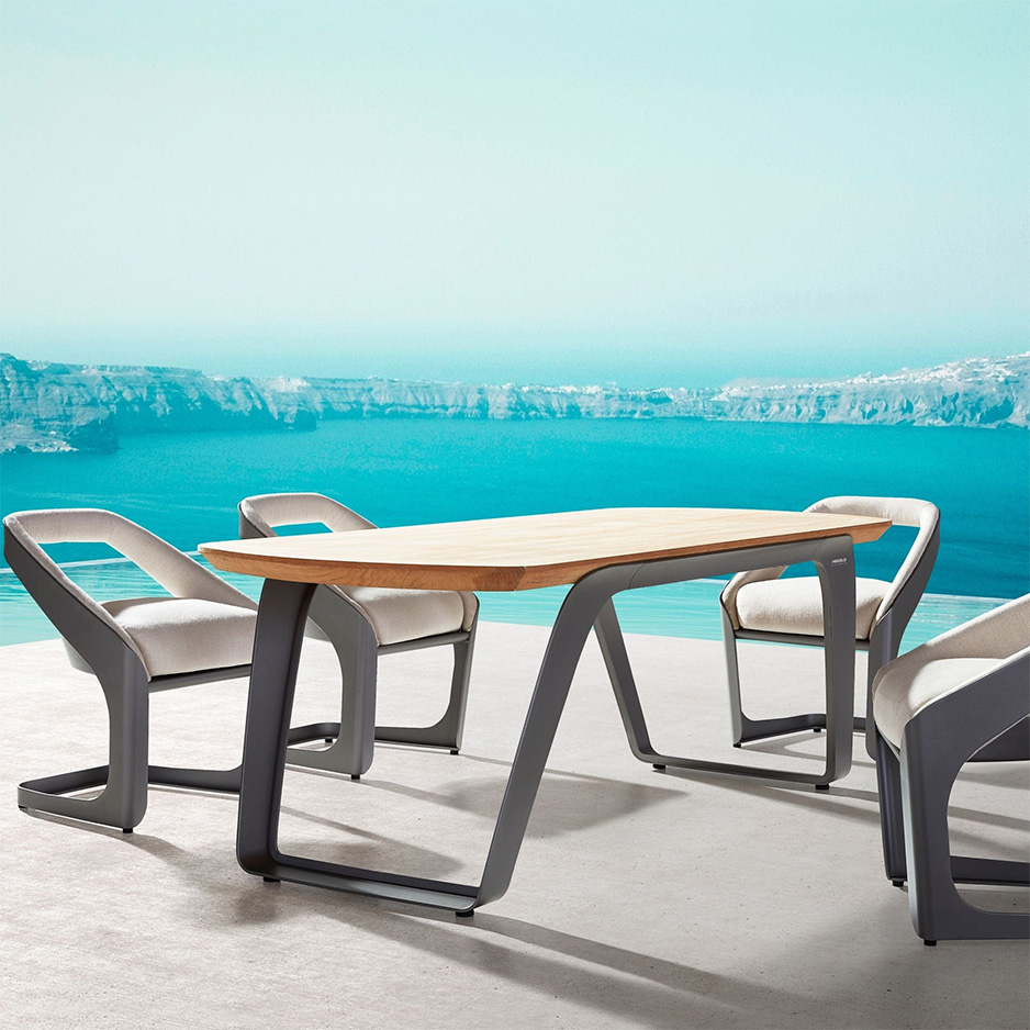 Ensemble repas en aluminium luxe - ONDA