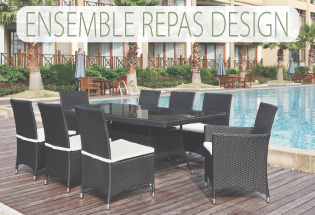 Ensembles table et chaises DESIGN