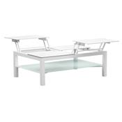 Table relevable de jardin en aluminium, JELLY